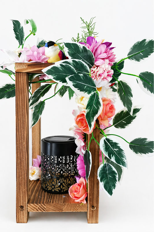 Lanterne florale souvenir