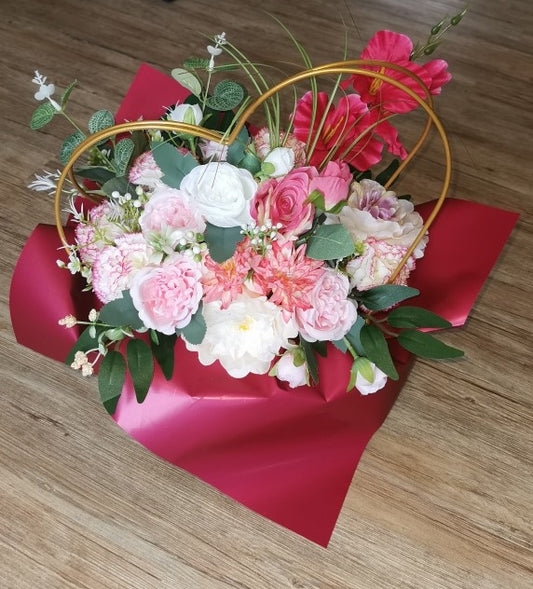 Cœur floral – Tendre Présence ❤️