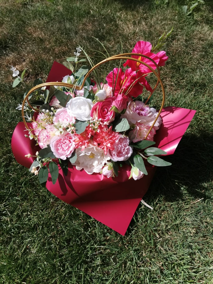 Cœur floral – Tendre Présence ❤️