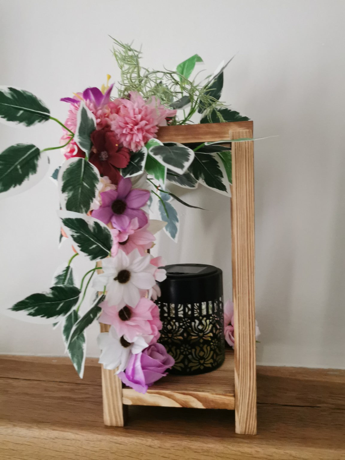 Lanterne florale souvenir