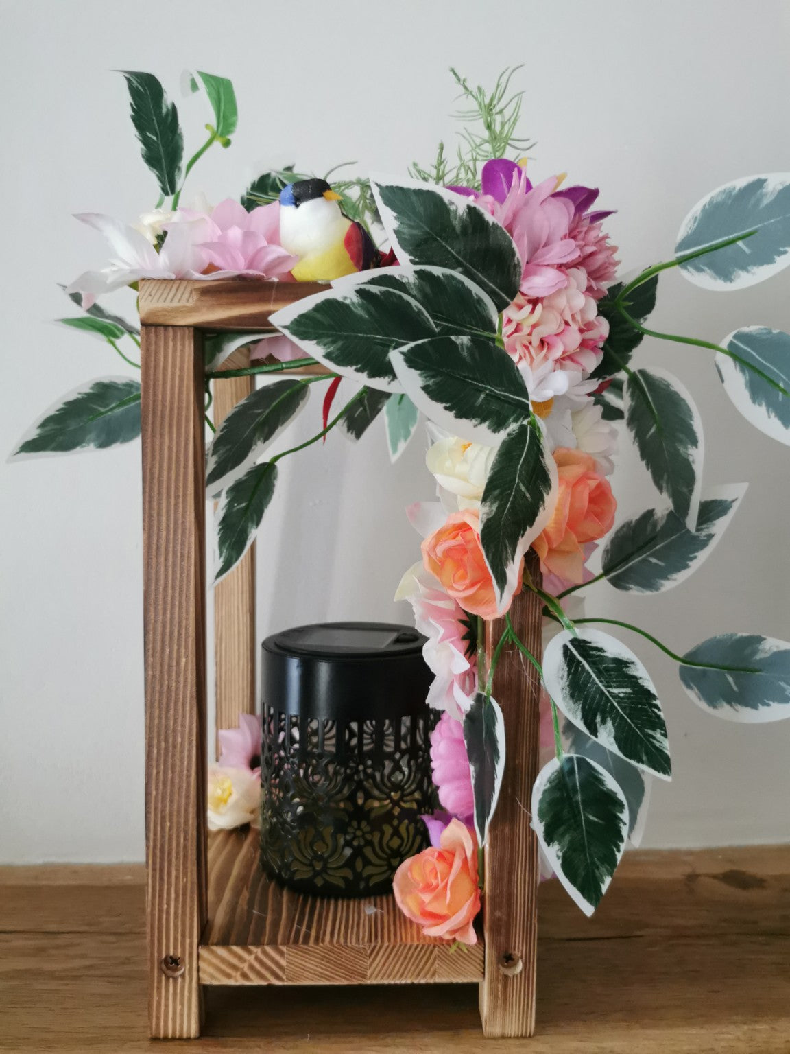 Lanterne florale souvenir