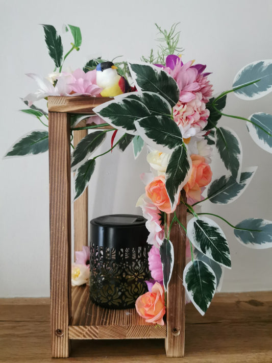 Lanterne florale souvenir